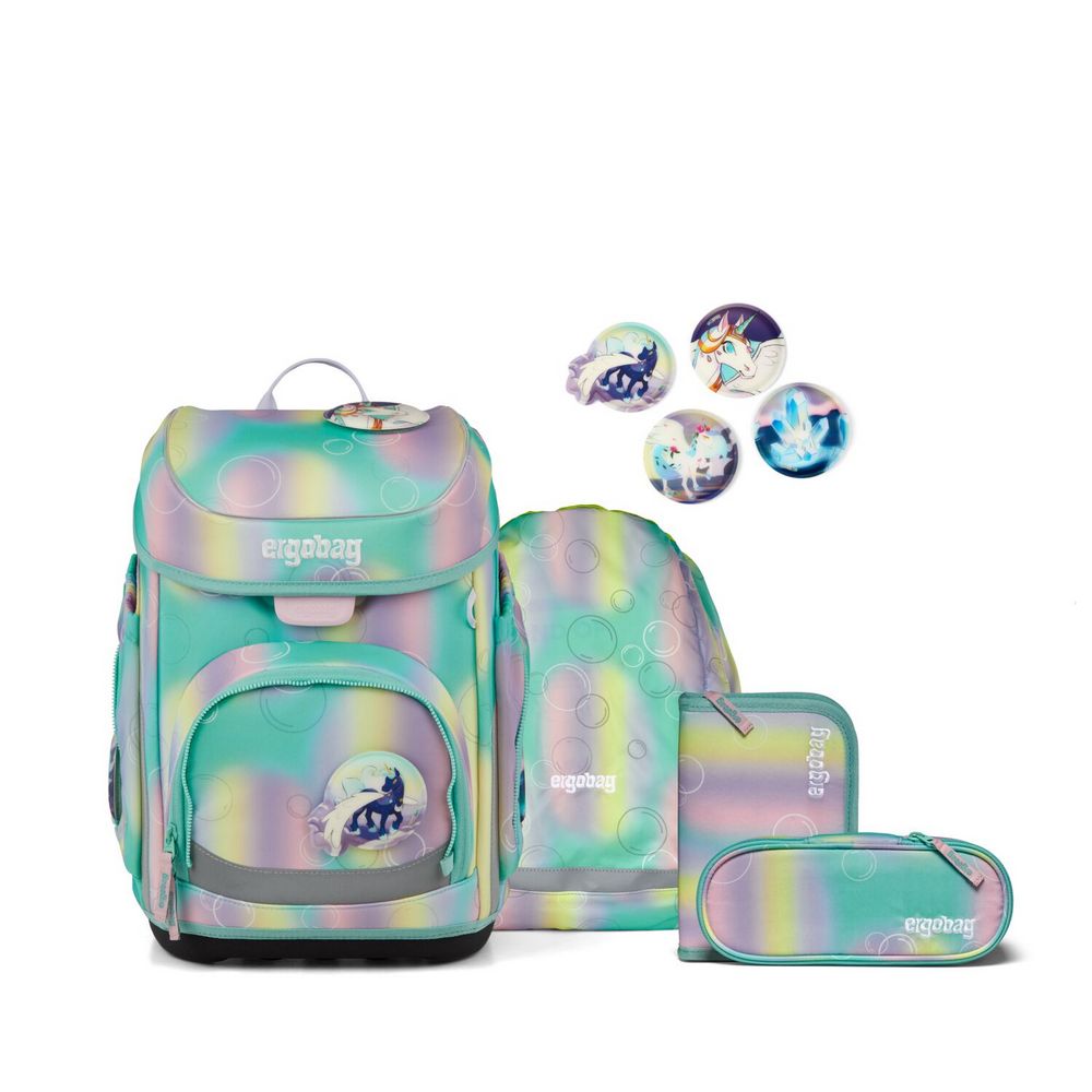 ergobag cubo Schulranzen Set ZauBärwelt 5tlg. - Reflex Edition ergobag cubo Schulranzen Set ZauBärwelt 5tlg. - Reflex Edition von ergobag