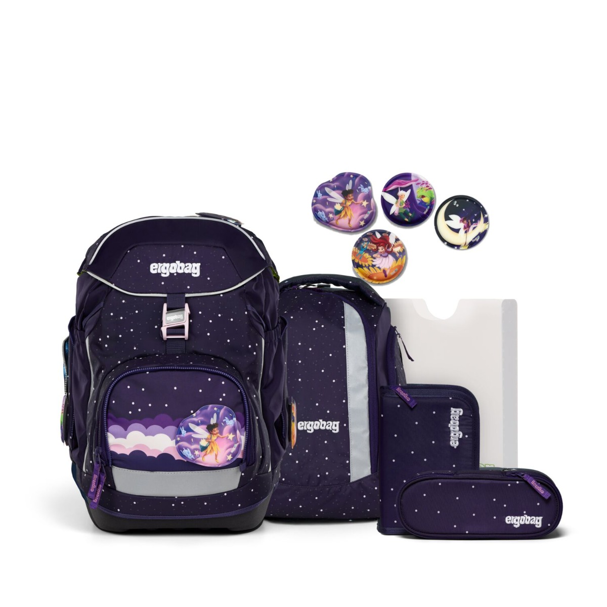 ergobag pack Schulranzen Set SternguckBär 6tlg. Reflex Glow - Edition ergobag pack Schulranzen Set SternguckBär 6tlg. Reflex Glow - Edition von ergobag
