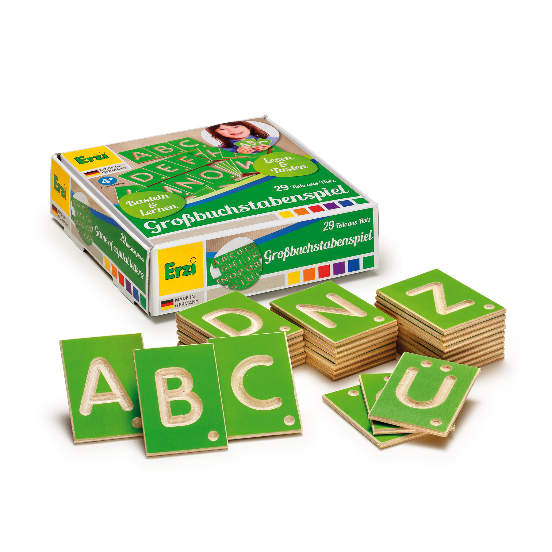 erzi - Lernspiel Großbuchstaben erzi - Lernspiel Großbuchstaben von erzi
