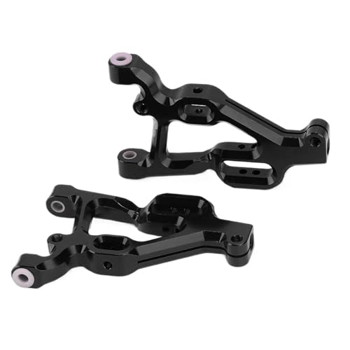 2Pcs Aluminium Front Lower Suspension Arme AR330370 Upgrade Teile for 1/10 RC Auto for ARR-MA for Seton AR102654 AR102673 6S BLX(Zwart) von eumenghe