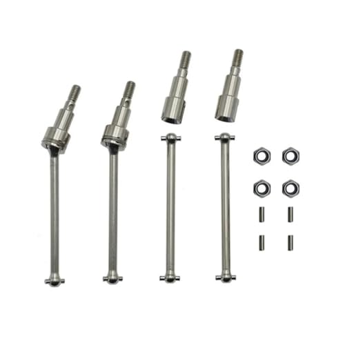 Metall Vorder- und Hinterantriebswelle CVD-Antriebswelle für SCY 16101 16102 16103 16201 Pro 1/16 bürstenlose RC Auto-Upgrade-Teile von eumenghe