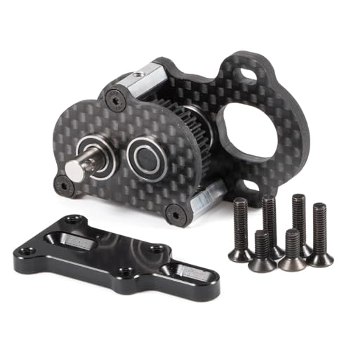 eumenghe 29g Ultraleichtes Portalgetriebe 48P Carbon Tiny Gearbox mit verschiebbarer Unterlegscheibe for Axial for Capra F9 AR45 for Va-nquish F10 Portalachse von eumenghe