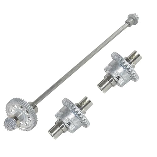 eumenghe 3-teiliges Ganzmetall-Differential-Hauptachsen-Antriebswellengetriebe-Set for Ho-SIM XLH 9125 RC-Auto, Upgrade-Teile-Zubehör von eumenghe