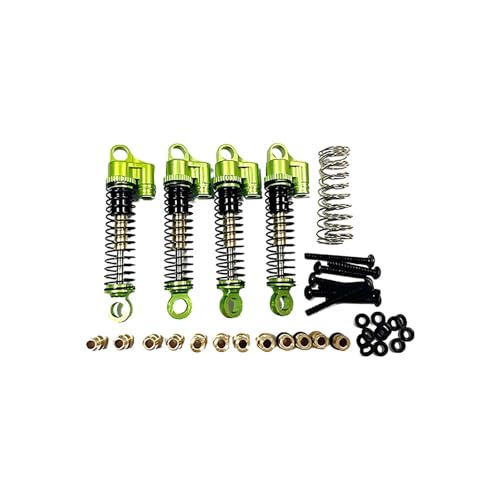 eumenghe 4X Alu-Stoßdämpfer vorne hinten for Ho-BBY Plus CR-18P for Rock Van Alu-Stoßdämpfer vorne hinten(Green) von eumenghe