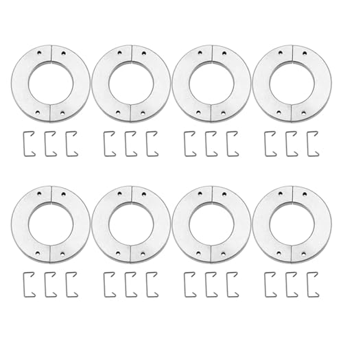 eumenghe 8Pcs Upgrade Metall Rad Gewicht Op Reifen Gegengewicht for Wpl Rc Auto B14 B16 B24 B36 B14K B24K C14K erhöhen Balance von eumenghe