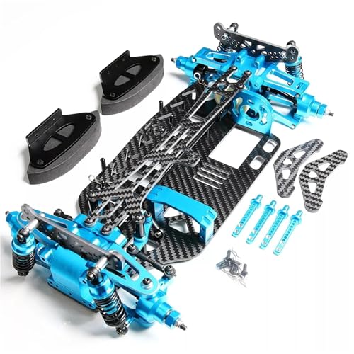 eumenghe Aluminium-Carbon-Rahmen-Chassis-Upgrade-Komponente for 1:10 TT01 for Tam-iya 1/10 RC-Car(Carbon TT01 kit) von eumenghe