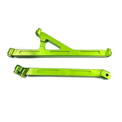 eumenghe Aluminiumlegierungs-Metallstützbalken-Kit Fester Rahmenbalken Fester Sitz for 1/10 for Losi for Laser-Nut U4 RC-Autoteil(Green) von eumenghe