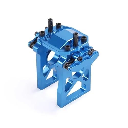 eumenghe CNC-Aluminium-Spaltzentrum-Differenzialmechanismus-Halterung for 1/5 for LOSI 5IVE-T for Rov-an LT(Blauw) von eumenghe