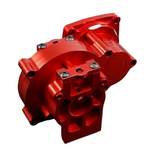 eumenghe CNC-versiegeltes Aluminium-Mitteldifferentialgehäuse for 1/5 for LOSI 5IVE-T for ROV-AN LT KM X2(Rood) von eumenghe