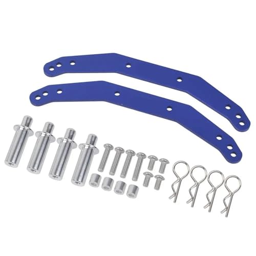 eumenghe Karosseriehalterungen aus Aluminiumlegierung for Tra-xxas for SLA-sh 4X4 for Ulti-Mate for Stam-pede 4X4 VXL Upgrade-Teile(Blauw) von eumenghe