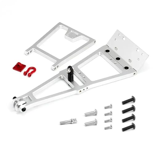 eumenghe RC Winde/für Se-rve Rettungswagen Abschleppwagen Kran Arm Wrecker DIY Werkzeug 1/10 Crawler Auto Axial SCX10 TRX4 for LCG Chassis Upgrade(White) von eumenghe