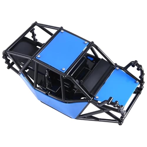 eumenghe Rock Buggy Body Shell Chassis Kit for 1/10 RC Crawler Car Axial SCX10 II 90046 UTB10 for Capra, Blau von eumenghe