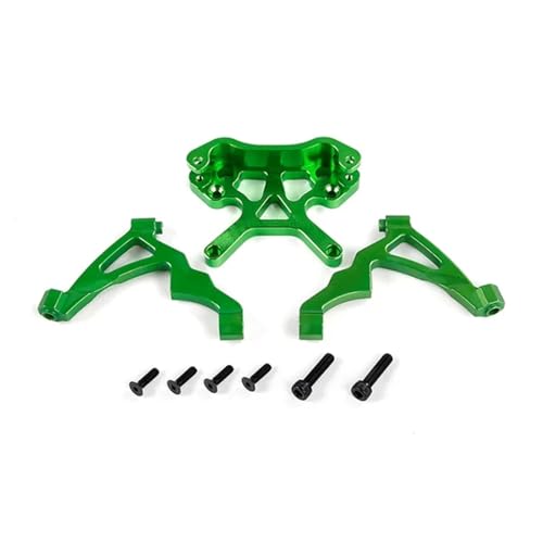 eumenghe for CNC-Aluminium-Frontstoßdämpferstützen und Stoßdämpferstrebe for 1/5 for HPI for Ro-Van for Ba-Ja 5B SS 5T 5SC(Green) von eumenghe