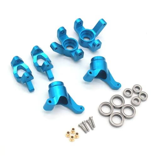 eumenghe for HS 18301 18302 18311 18312 18321 18322 1/18 RC Fernbedienung Auto Metall Teile Lenkung Tasse C Sitz hinten Rad Sitz(Sky Blue) von eumenghe