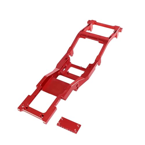 eumenghe for MN 1/12 MN82 LC79 RC Auto Metallrahmen Strahl Upgrade Chassis(Rood) von eumenghe