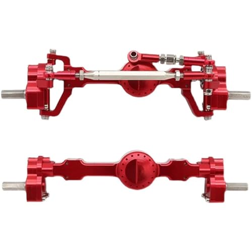 eumenghe for MN D90 FJ45 MN40 MN45 MN90 MN91 MN96 MN99 MN99S MN98 Metall Achse Montage RC Auto Ersatzteile Brücke Montage vorne Hinterachse(Rood) von eumenghe