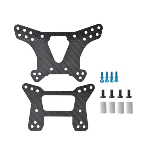 eumenghe for Stoßdämpfer for Türme vorne/hinten Carbon-Dämpferstrebe for TA-Miya for Top Force/TEVO. Fahrgestell 2021 von eumenghe