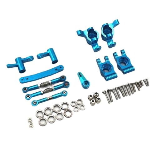 for 16101 16102 16103 16104 16106 16201 for C8805 RC 1/16 Metall Upgrade Lenkung kit Teile(Sky Blue) von eumenghe