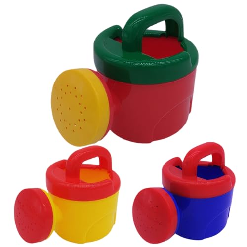 eurNhrN Kindergasering -Dose 3PCS niedliche farbenfrohe Kleinkindwässerung Dose kleine Bewässerung Dose mit tragbarem nachfüllbaren Bewässerung, Style 1 Outdoor -Spiele von eurNhrN