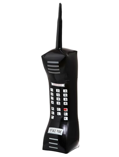 Widmann 01454 - Aufblasbares Handy, 77 cm, Telefon, Polizei, Karneval, Mottoparty von W WIDMANN MILANO Party Fashion