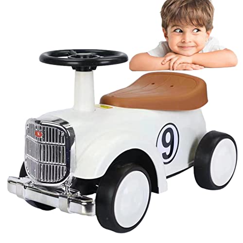 Reitspielzeug für Kleinkinder, 3-in-1-Auto für Kinder, mit Rädern, kippsicher, schönes Vintage-Auto, einfach zu kontrollieren für Kleinkinder von fanelod