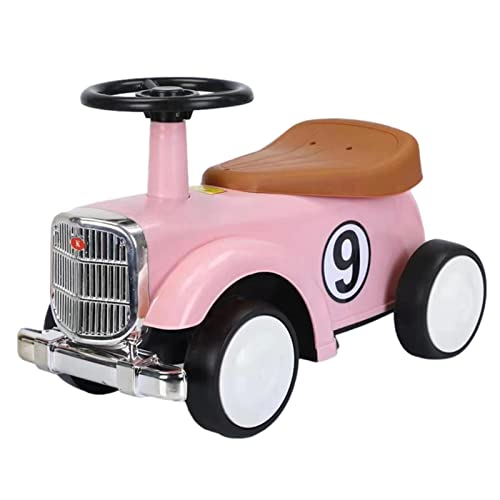 Reitspielzeug für Kleinkinder, 3-in-1-Auto für Kinder, mit Rädern, kippsicher, schönes Vintage-Auto, einfach zu kontrollieren für Kleinkinder von fanelod