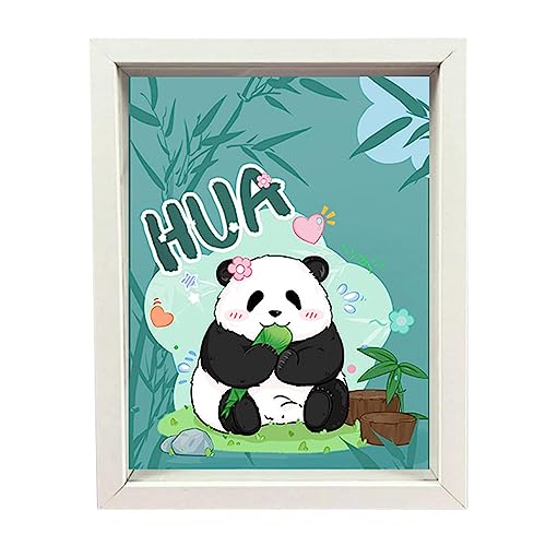 fanelod Niedliches Panda-Puzzle – Lernspiel 3D für Puzzles der Kleinkinder – Bilderrahmen, Puzzle-Spiele für Panda-Spiele von fanelod