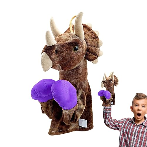 fanelod Tierhandpuppen,Handpuppen für Kinder | Box-Plüschtier mit einzigartigem Tierdesign - Handpuppen, weich und bequem für Partys, Shows, Theater von fanelod