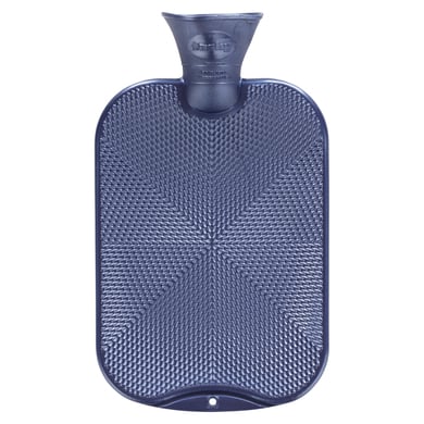 fashy® Wärmflasche Kristall Star 2,0L, blau von fashy®