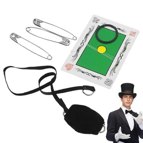 fayarrd Zaubertrickkarten, Zaubertricks für Kinder - Zauberer Populärmünze Verschwinden Zaubertrick | Nahaufnahme Street Gimmicks, Illusion Classic Toys Mentalism Requisiten für Männer, Frauen von fayarrd