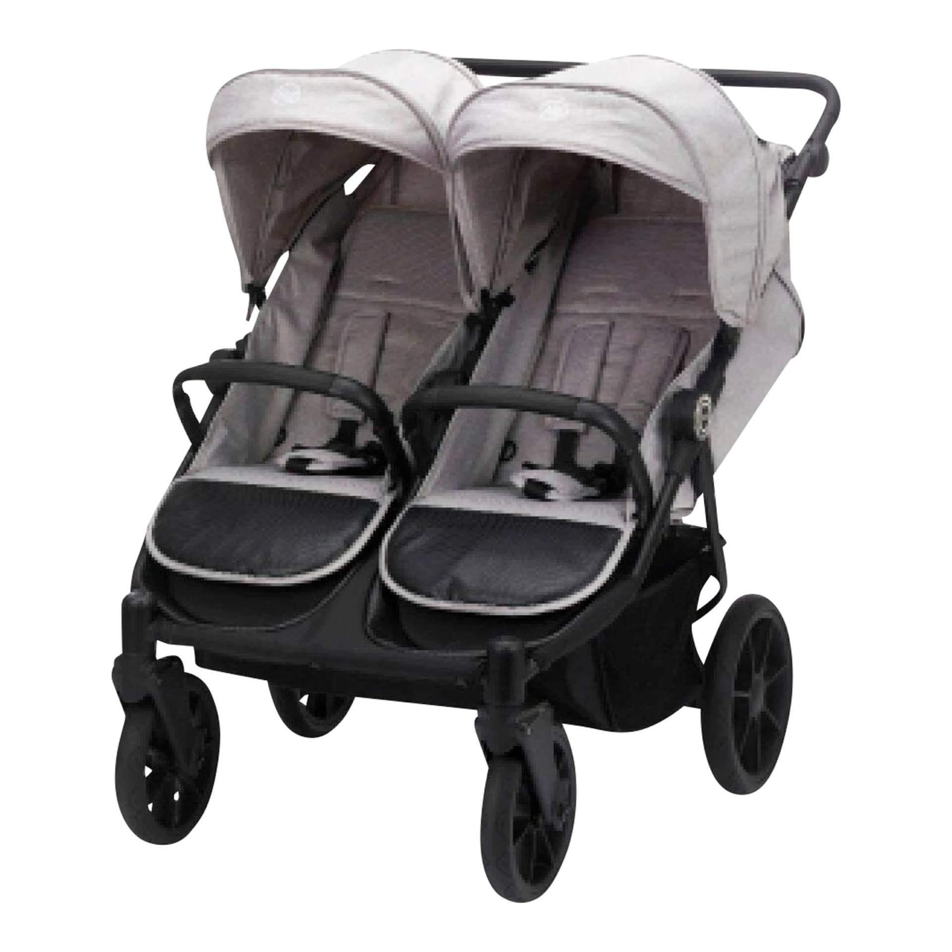 Fillikid Kinderwagen Zwillingswagen Duette grau Fillikid Kinderwagen Zwillingswagen Duette grau von fillikid