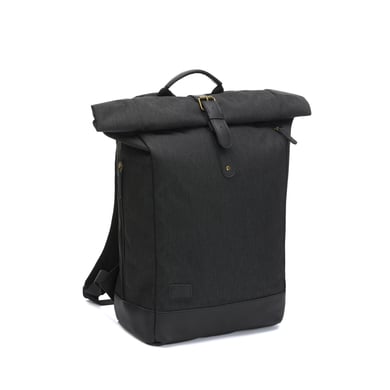 Fillikid Wickelrucksack Rolltop Berlin schwarz von fillikid