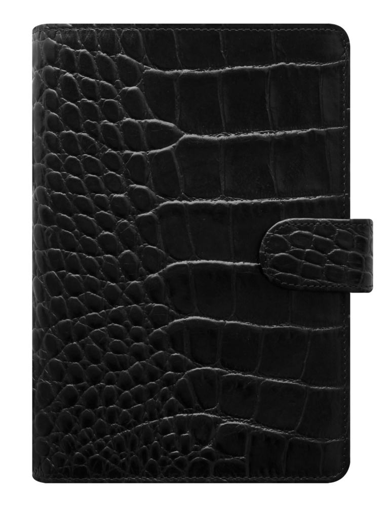 Filofax Classic Croc Organizer A5 Ebony von filofax