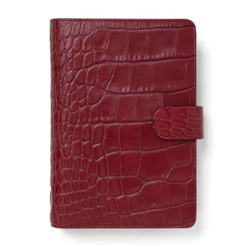 Filofax Classic Croc Organizer Personal Cherry von filofax