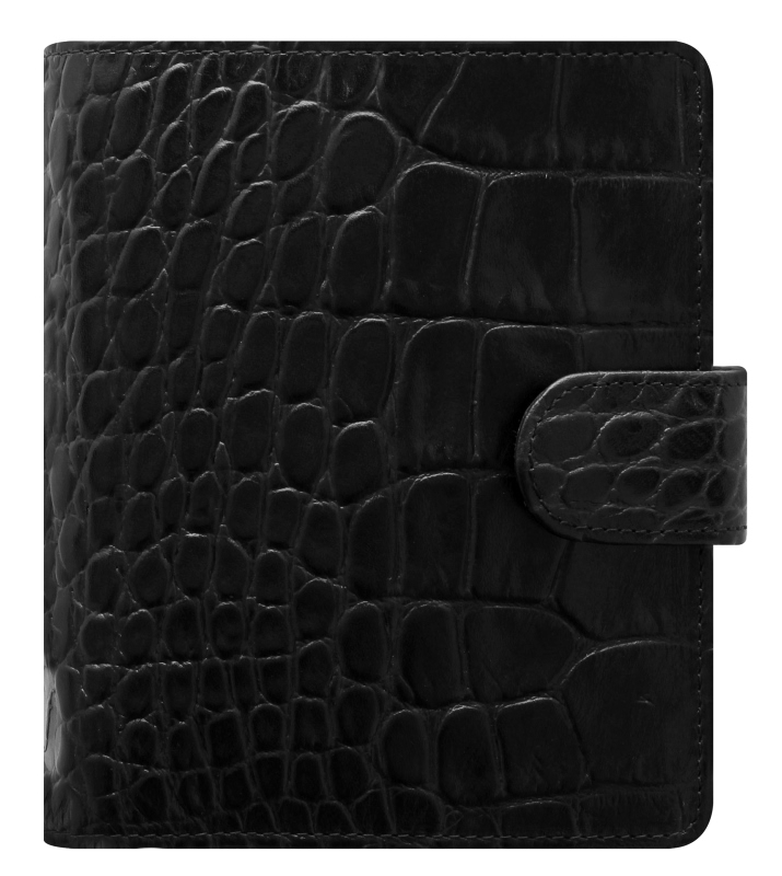 Filofax Classic Croc Organizer Pocket Ebony von filofax