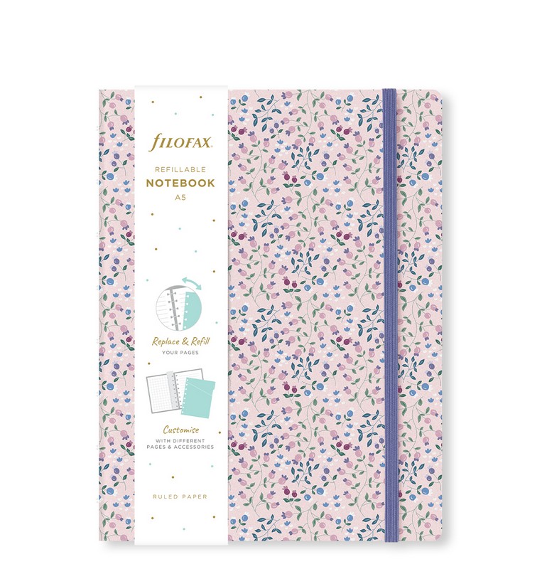 Filofax Notebook A5 Meadow Pink von filofax