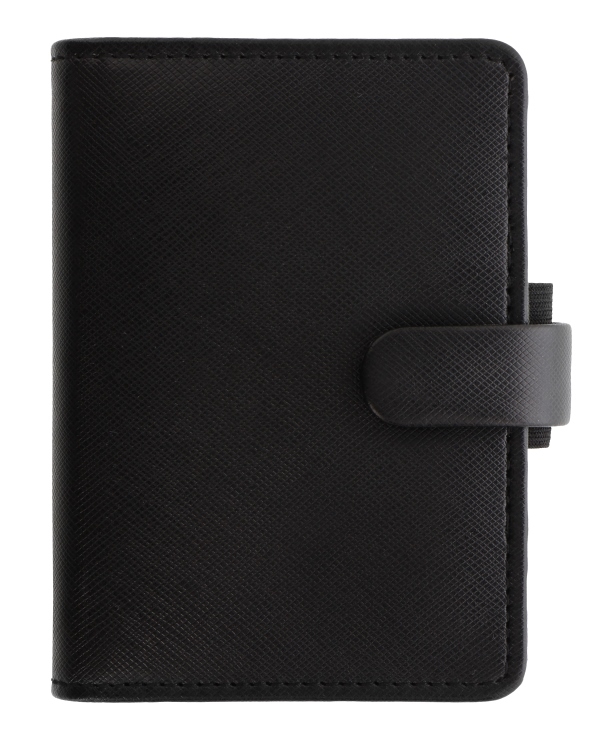 Filofax Saffiano Organizer Mini Schwarz von filofax