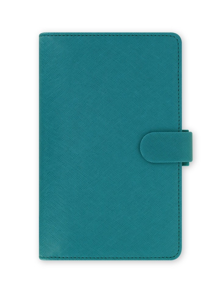 Filofax Saffiano Organizer Personal Compact Aquamarine von filofax