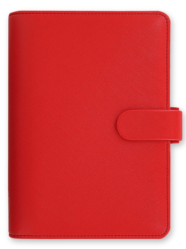 Filofax Saffiano Organizer Personal Poppy von filofax