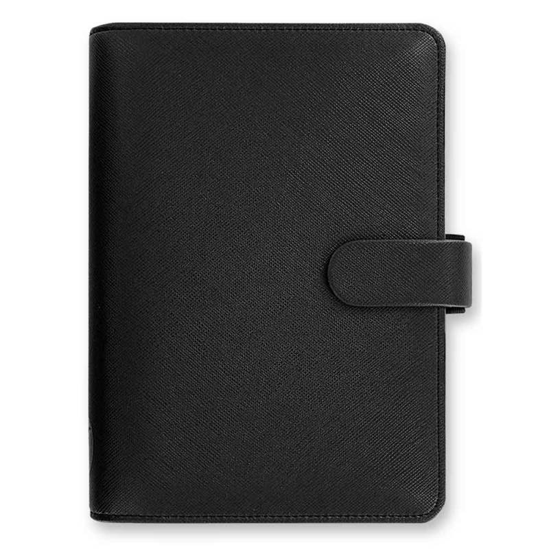 Filofax Saffiano Organizer Personal Schwarz von filofax