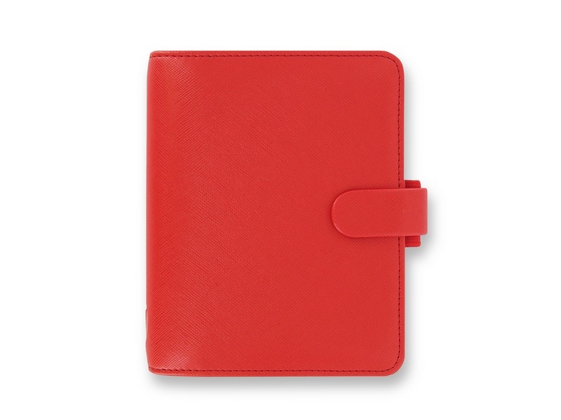 Filofax Saffiano Organizer Pocket Poppy von filofax