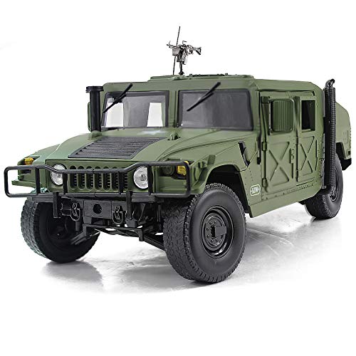 fisca 1/18 Modellauto Metall Gepanzertes Militärfahrzeug aus Metalldruckguss Schlachtfeld LKW von fisca