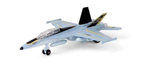 2PCS Flugzeug Modell mit Sound & Licht, Pull Back Alloy Flugzeug Militärspielzeug Diecast Jet Spielzeug, Flugzeug Spielzeug für Kinder 3 4 5 6 Jahre alt (F18+SR71) von fisca