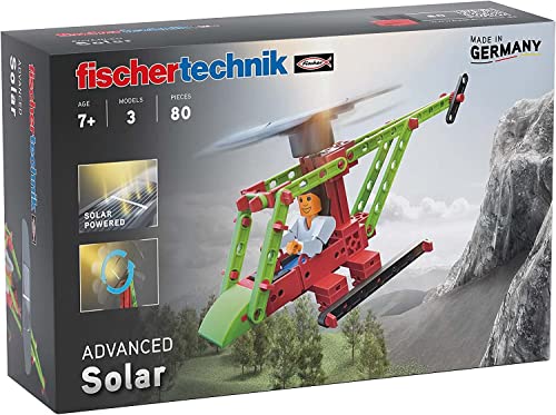 fischertechnik 544616 Advanced Solar Hubschrauber, ‎7 Jahre to 99 Jahre, 27.99 x 6.48 x 18.01 cm, Sortiert von fischertechnik