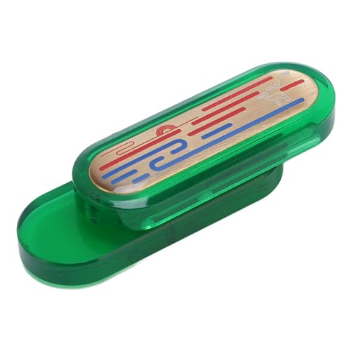 FLEXMAN EDC Fidget Slider, Acryl Messing Schiebetspielzeug, 2,05 X 0,79 X 0,55 Zoll Tragbarer Taschenmechanik Haptische Schieberegler Fingerspannungspannung für Erwachsene FLEXMAN EDC Fidget Slider, Acryl Messing Schiebetspielzeug, 2,05 X 0,79 X 0,55 Zoll Tragbarer Taschenmechanik Haptische Schieberegler Fingerspannungspannung für Erwachsene von flexman