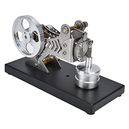 FLEXMAN Heißluft Stirlingmotor Modell, Klassisches Vakuummotor Modell für Dekorative Desktop, Konstruktionswissenschaft, Pädagogisches Spielzeug, Experimentelles Instrument von flexman