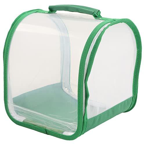 FLEXMAN Wasserdichter Lebensraum für Kleine Schmetterlinge, 360 Grad Transparenter Netzkäfig mit Tragegriff, PVC Polyester Beobachtungskäfig 7,9 X 7,9 X 8,9 Zoll von flexman