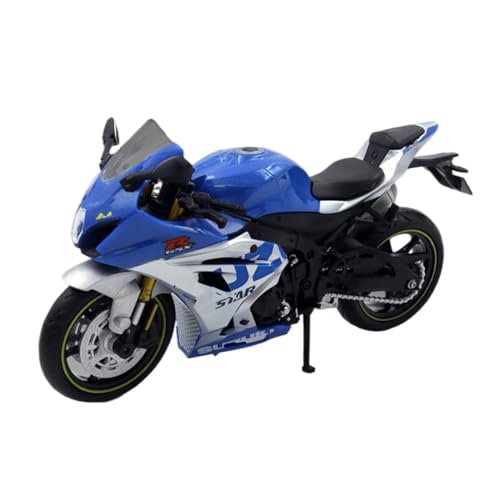 flrian Für Aprilia RSV4 RR1000 Legierung 1/12 Druckguss Motorrad Modell Spielzeugauto Sammlung Autobike Shork-Absorber Off Road Autocycle Spielzeug Geschenk Motorrad-Modelle(Blue) von flrian