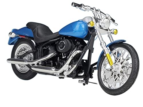 flrian Für Harley 2007 XL 1200N Nightster 1:18 Motorrad Modell Souvenir Spielzeug Sammlerstücke Mini Motorrad Druckguss Motorrad-Modelle(2002 FXSTB) von flrian