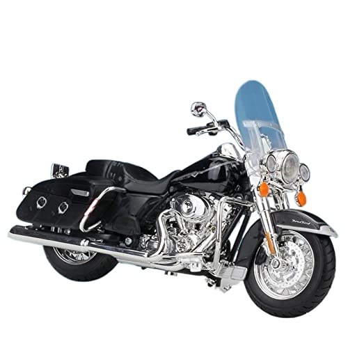 flrian Für Harley FLHTK Electra Glide Ultra Limited 1:12 Legierung Klassische Motorradmodellsimulation Druckguss Sammlerstück Jungengeschenk Motorrad-Modelle(2013 Black) von flrian